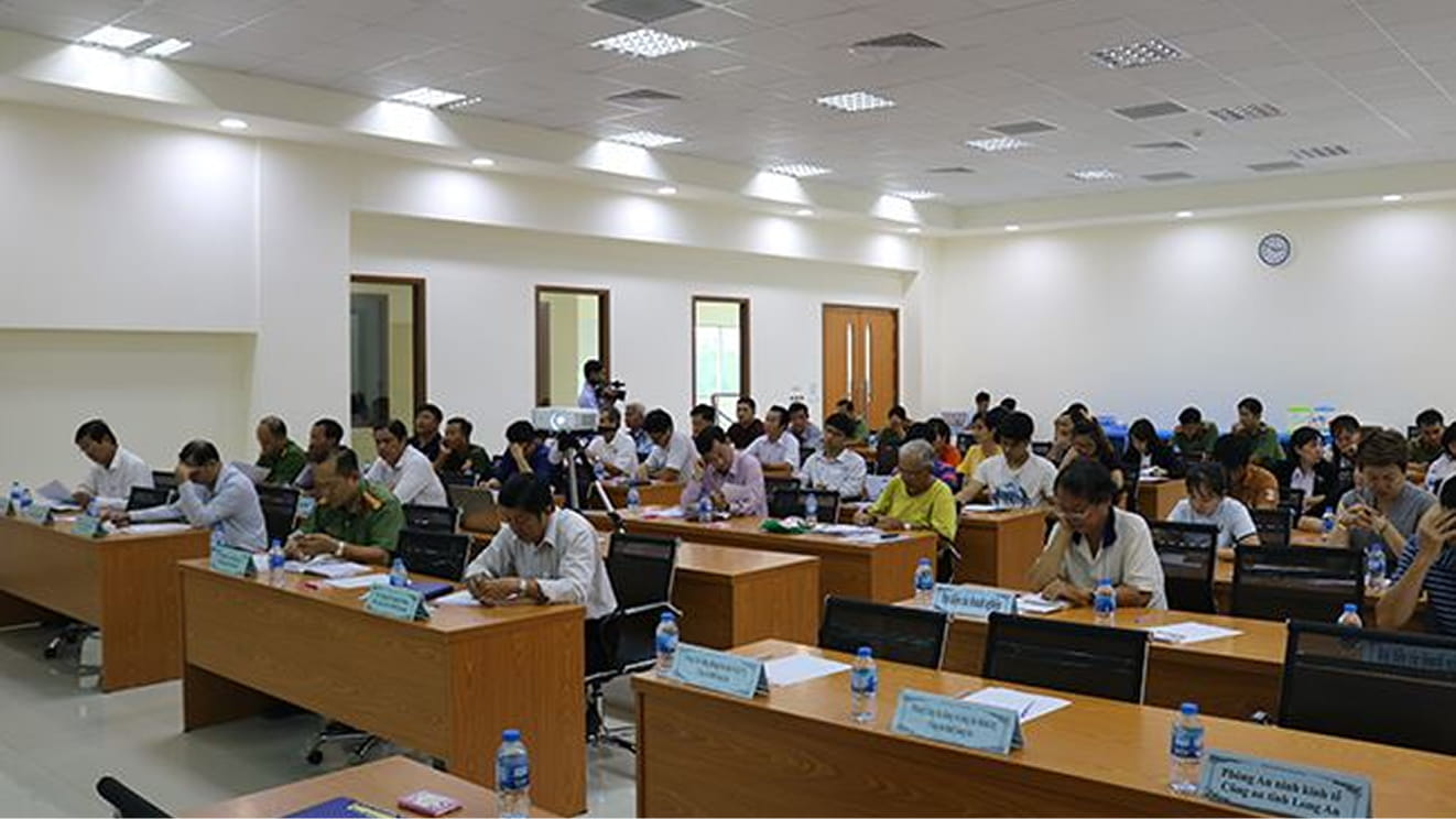 Hội Nghị Ký Kết Kế Hoạch Phối Hợp Đảm Bảo ANTT Giữa Đội An Ninh – Công An Huyện, Công An Xã An Thạnh Với Các Cty Trong Và Ngoài KCN