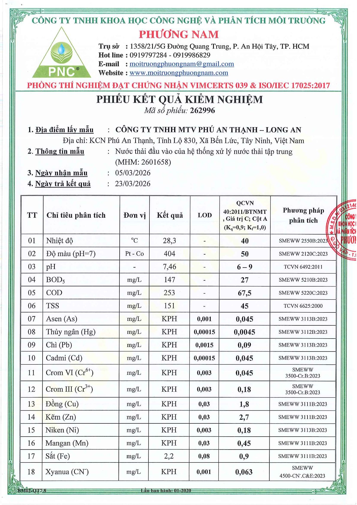 Khu công nghiệp Phú An Thạnh