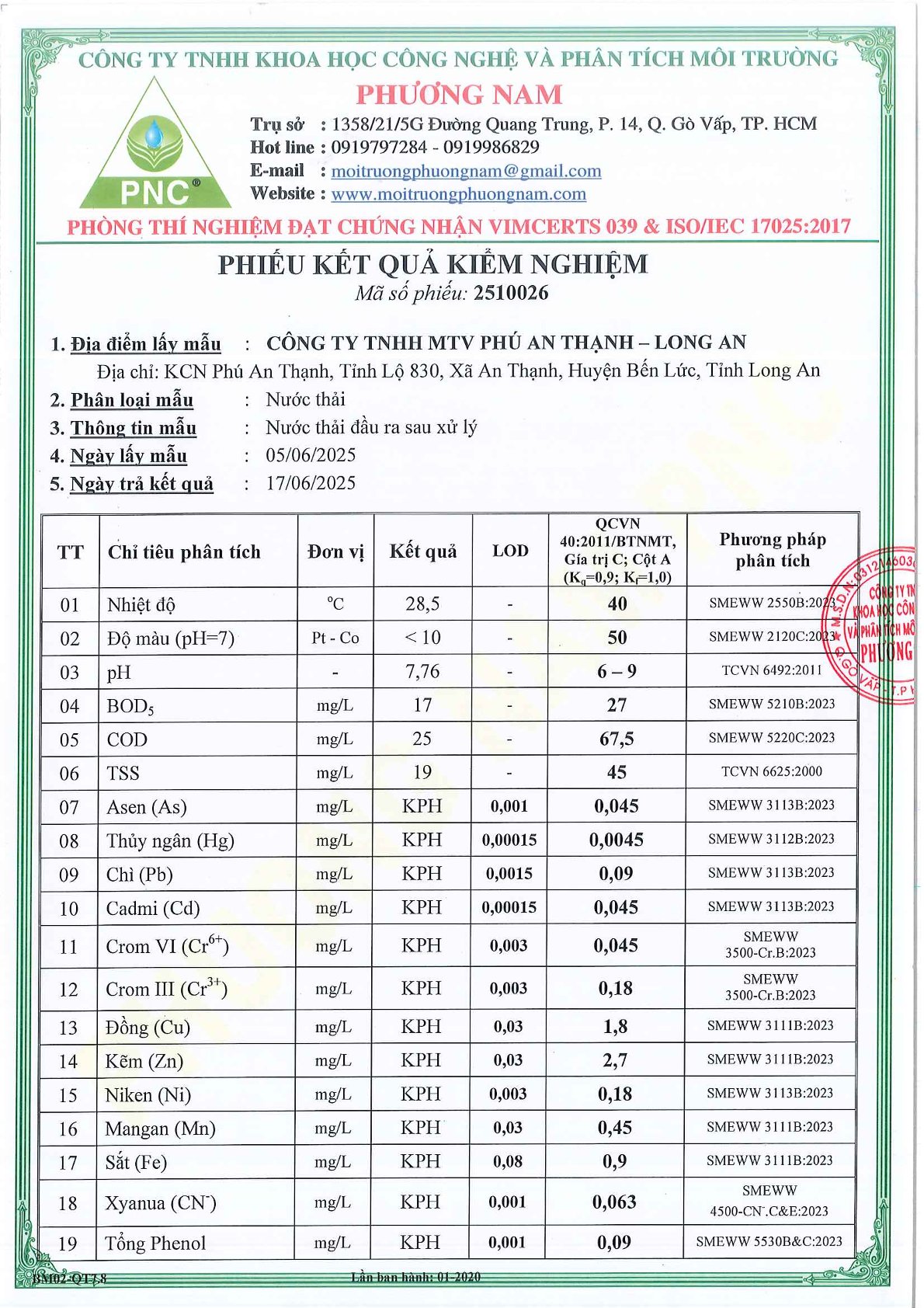 Khu công nghiệp Phú An Thạnh