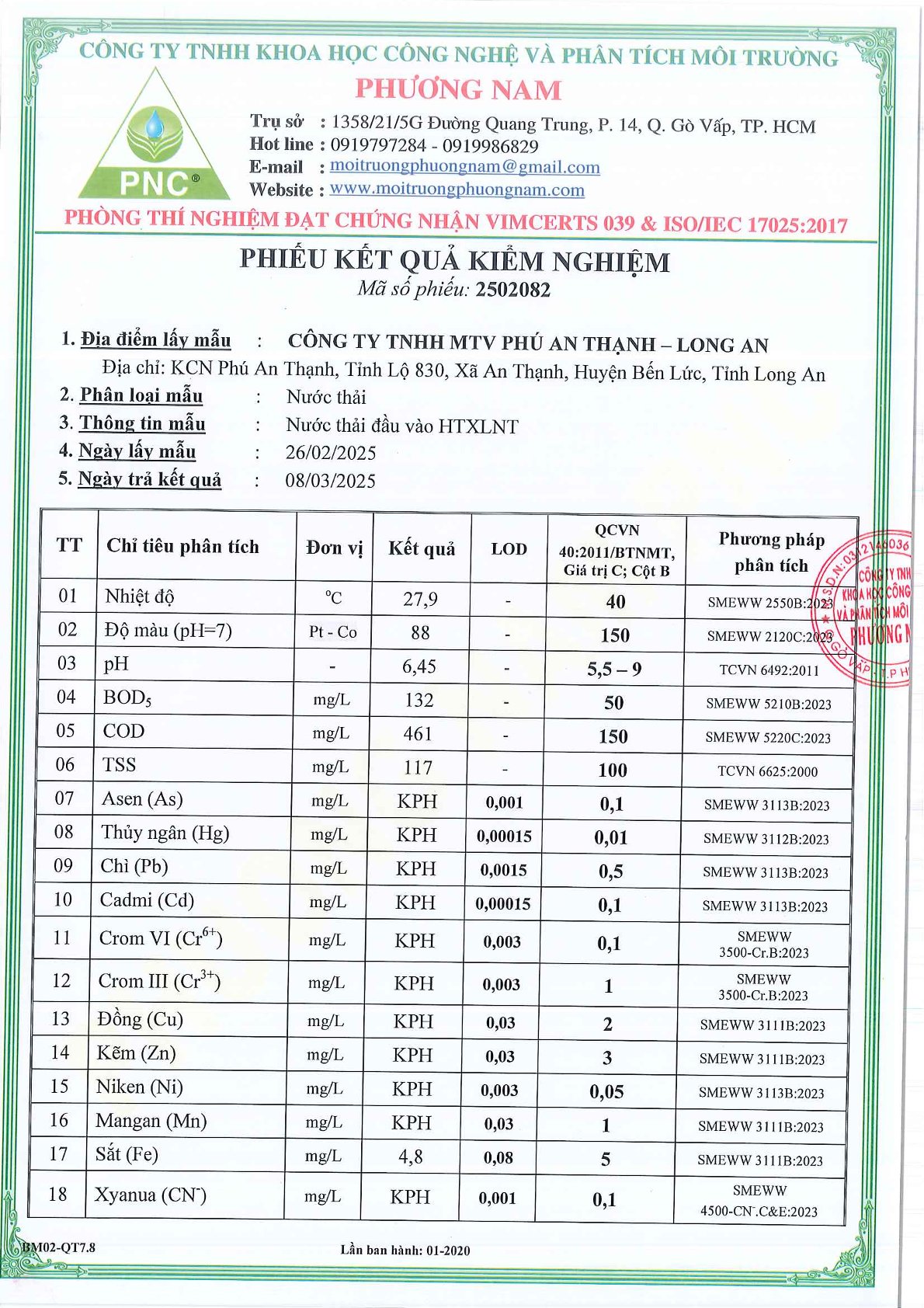 Khu công nghiệp Phú An Thạnh