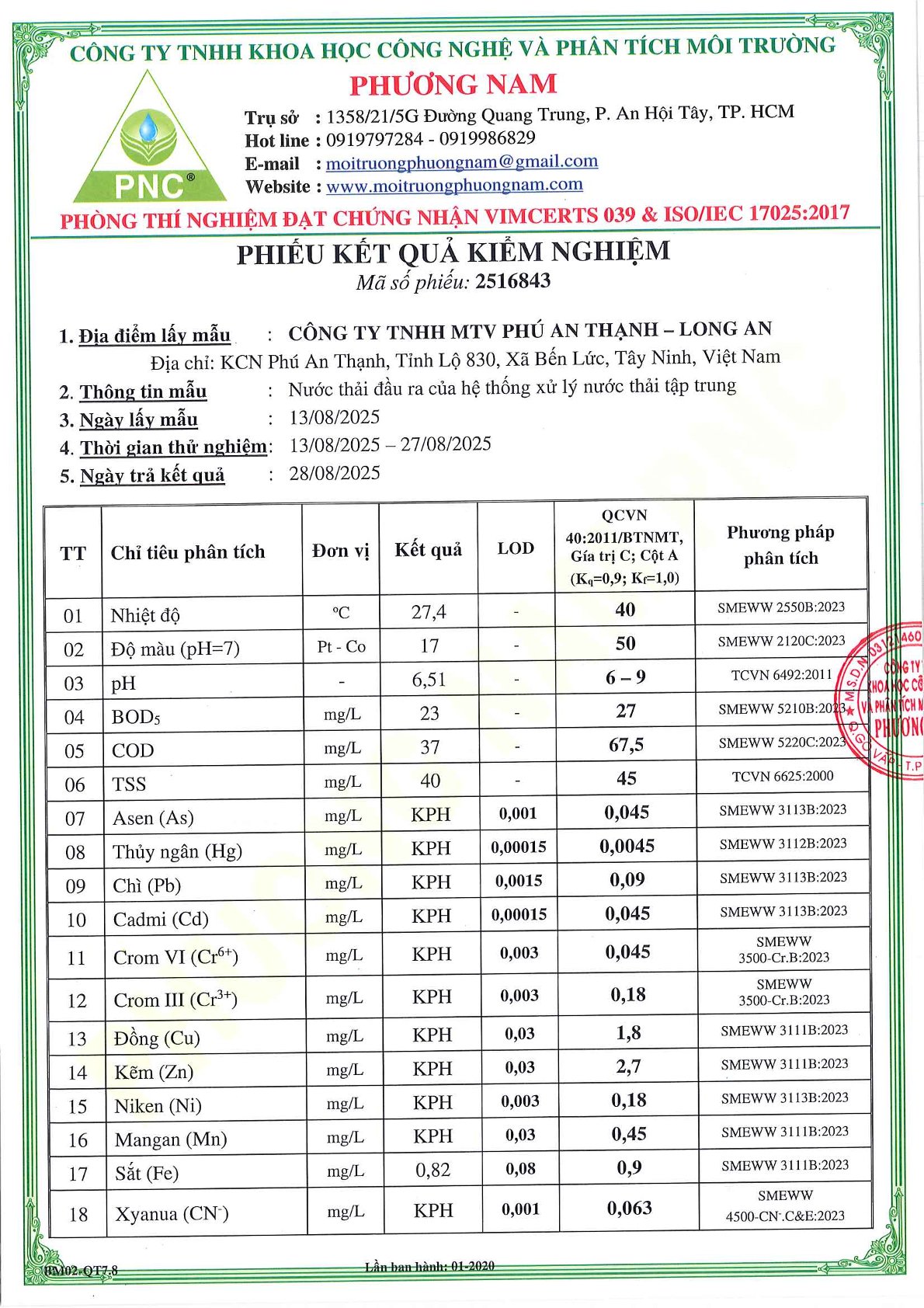Khu công nghiệp Phú An Thạnh