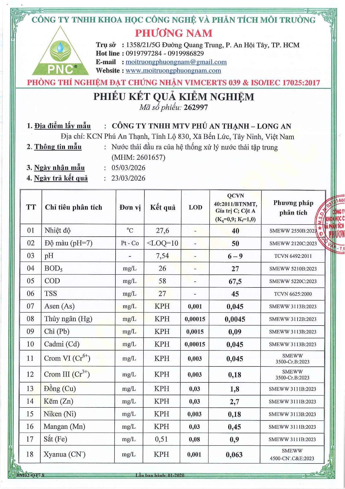 Khu công nghiệp Phú An Thạnh