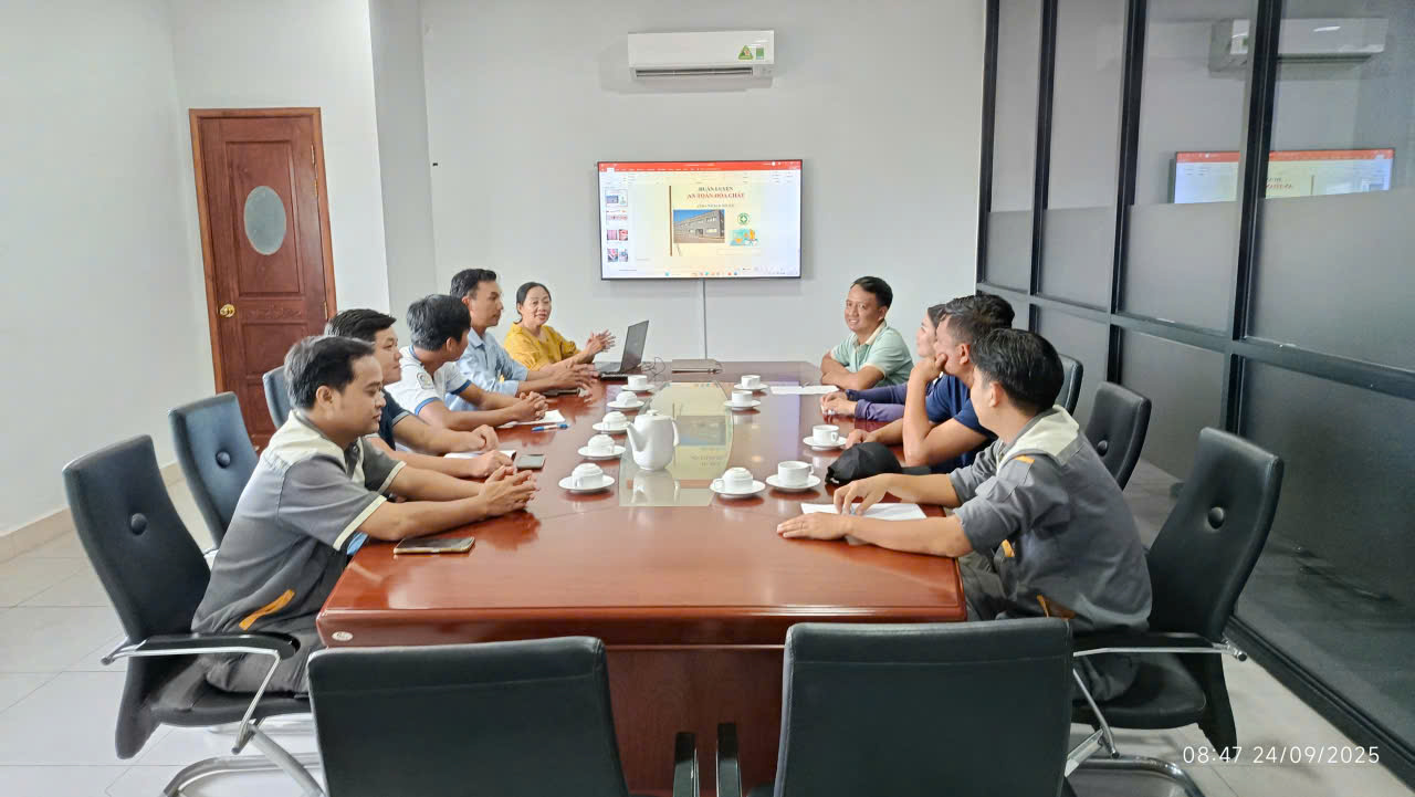 Khoá học huấn luyện an toàn hóa chất, an toàn lao động