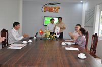 Lễ trao giấy chứng nhận đầu tư cho Công ty TNHH JOONGWON VIETNAM