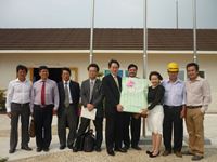 Hình chụp với đoàn JICA
