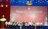 Lễ tri ân các nhà tài trợ vì sự phát triển và an sinh xã hội ngày 11/01/2025