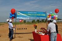 Lễ khởi công xây dựng nhà xưởng Công ty Cổ phần I – Home ngày 12 tháng 07 năm 2016