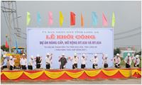 Long An khởi công nâng cấp, mở rộng Đường tỉnh 830 và Đường tỉnh 824