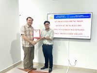 LỄ TRAO GIẤY CHỨNG NHẬN QSDĐ CHO CÔNG TY CỔ PHẦN NGUYÊN LIỆU THỰC PHẨM Á CHÂU SÀI GÒN