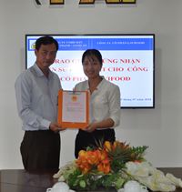 Lễ Trao Giấy Chứng Nhận QSDĐ Cho Công ty CỔ PHẦN LAVIFOOD