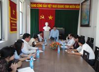 Ông Đỗ Hữu Lâm – Chủ tịch UBND tỉnh đến thăm và làm việc với lãnh đạo Ban