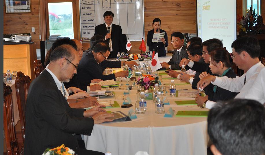 日本国会議員団ようこそ フーアンタン工業団地